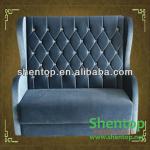 ShenTop Two seat cafeteria booth sofa restaurant&amp;KTV booth sofa JFJ047 JFJ047