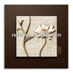 Simple handmade beautiful flower resin relief painting handmade beautiful flower painting