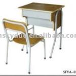single school desk and chair ,student desk and chair STYA-012
