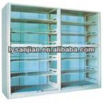 SJ-019 Glass door steel bookshelf school library furniture