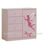 Smart Kids E1 MDF-Little Fairy Chest of Drawer 711-264P