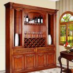 Solid Wood Wine Cabinet (AWC-001)