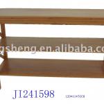 Square bamboo folding storage rack table JI241598