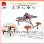 Stainless Steel Dining Table for School and Courtyard ZA-CZ-04