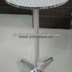 Stainless Steel Height Foldable Night Club Bar PUB High Top Cocktail Tables (YT10) YT10