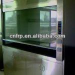 Stainless steel laboratory use fume hood