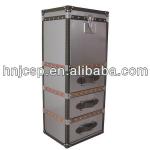Stainless steel trunk chest,metal chest of drawer,metal finishing trunk