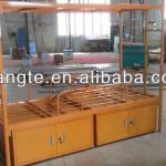 strong design metal dormitory bunk bed with steel cabinet/metal dormitory bed
