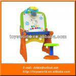 Study Table and Chair Set With Projector Drawing &amp; Writing Board Kids Baby Educational Toys DSN1310925
