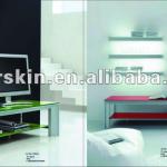 super hot slable modern glass tv stand T04