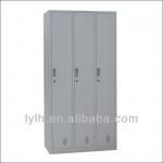 Three door vintage stainless steel lockers for saleLH-017 LH-017