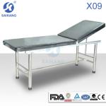 Top selling!examination table bed,massage table bed,adjustable table,back massage,leather bed,operating table,hospital furniture X09