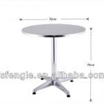 TW-A4045 Stainless Steel Leisure Outdoor Aluminum Table TW-A4045