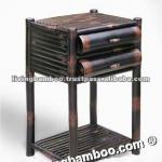 VINH LONG DARK BROWN BAMBOO CABINET CA-077