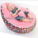 waterproof infant baby bean bag bed with EPS beans fillings BB177