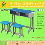 Wholesale Fashion Double Student Desk and Chair XS-022