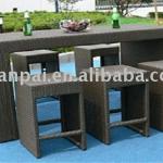 wicker bar counter RF-069