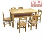 Widely used kids study table and chairs Y1-0351