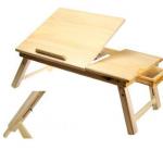 With drawer folding table (can adjust)