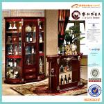 wood mdf furniture glass crystal cabinet 830#