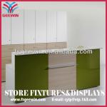 wood MDF reception desks CW03