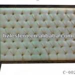 Wooden bed fabric oak bed headboard C-002
