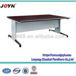 Wooden top steel frame reading desk / library desk C02