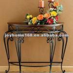 Wrought Iron Table/ Console Table for Family Use
