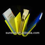 yellow home decorative acrylic book display stands wholesale ABS-001