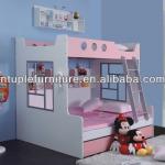 Z-21# two color mdf painting bunk bed for sale Z-21#