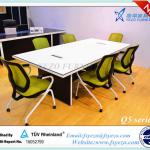 10 Person Conference Table-40mm Thick Melamine With Aluminum Frame Q5-HYT2412A conference table