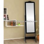 French living room furniture mirrored jewelry cabinet-HT-3