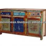Vintage look wooden Cabinets-PNM HF085