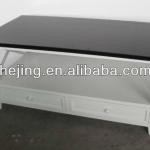 White/Black wooden TV cabinet-PR8L097