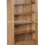 Rustic Oak Large Bookcase Wooden Furniture RCSBC-RCLBC