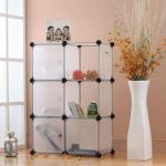 DIY fashion plastic drawer storage cabinets(6pcs)-F01-2-003