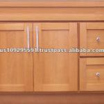 2 Door 2 Drawer Beech Wood Cabinet-SBH-4221DR