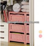hand-woven paper rope storage cabinet/living room cabinet/Living room furniture-LTB003