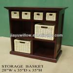 Exquisite wicker/willow basketkitchen cabinet basket wholesale