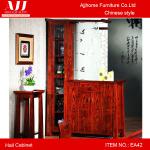 Chinese style living furniture wooden antique hall cabinet EA42