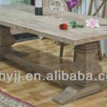 old wood dining table-H33008