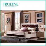 Beautiful High Glossy White Bedroom furniture Set-TRB-GR904