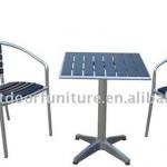 wooden chair and table aluminium furniture outdoor furniture YC057 YT21-YC057,YT21,YC057,YT3