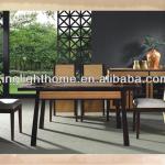 7pcs Bamboo Antique Dining Furniture Set