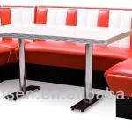 Retro Dining Booth Dining Chair Dining Sofa-RDB006