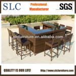 Top Popular Rattan Bar Furniture Set (SC-A7329-C)-SC-A7329-C Rattan Bar Furniture Set