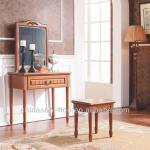 Antique solid wood furniture dressing table