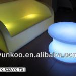 Lit furniture park LED sofa three seat-YK-S33