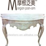 new design antique high table with solid wood