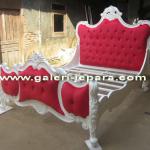 Fancy Bedroom Furniture - French Classic Bedroom Jepara Furniture-BED 020